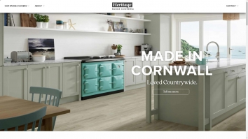 heritagecookers.co.uk screenshot 2024-01-13 11:49:38
