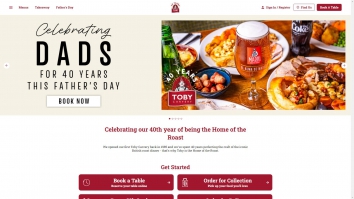 Screenshot of tobycarvery.co.uk 2025-07-21 22:10:48 tobycarvery.co.uk screenshot 2025-07-21 22:10:48