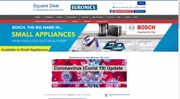 Screenshot of squaredealelectrical.co.uk 2020-08-25 10:44:42 squaredealelectrical.co.uk screenshot 2020-08-25 10:44:42