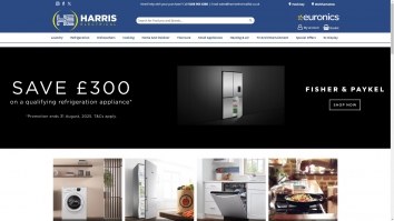 harriselectricalltd.co.uk screenshot 2025-10-01 14:20:57