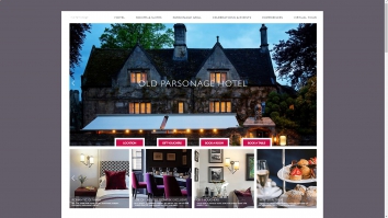 oldparsonagehotel.co.uk screenshot 2025-06-08 14:38:00