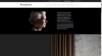 Queen Elizabeth Welcome to Atrium | Independent Lighting Specialist