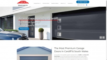 accessgaragedoors-cardiff.co.uk screenshot 2025-10-31 08:04:43