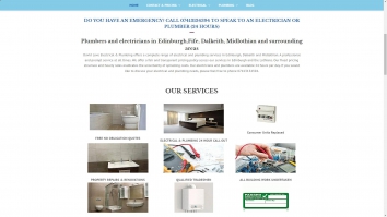 davidlove-electrician-plumber.co.uk screenshot 2024-08-09 23:03:07