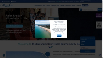 Screenshot of marshamcourthotel.co.uk 2025-01-30 16:25:06 marshamcourthotel.co.uk screenshot 2025-01-30 16:25:06