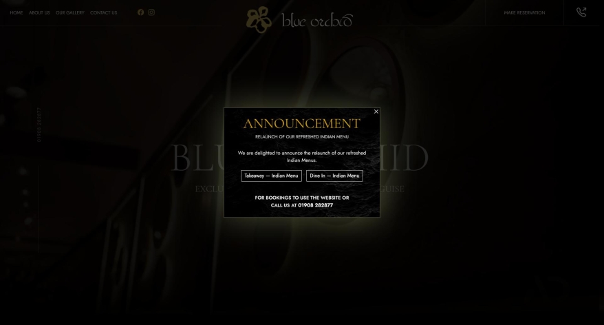 blueorchidrestaurant.co.uk