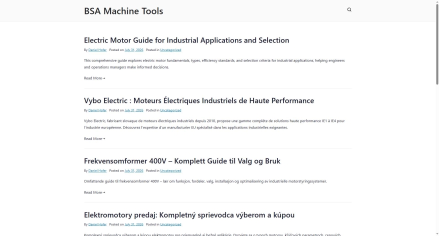 bsamachinetools.com