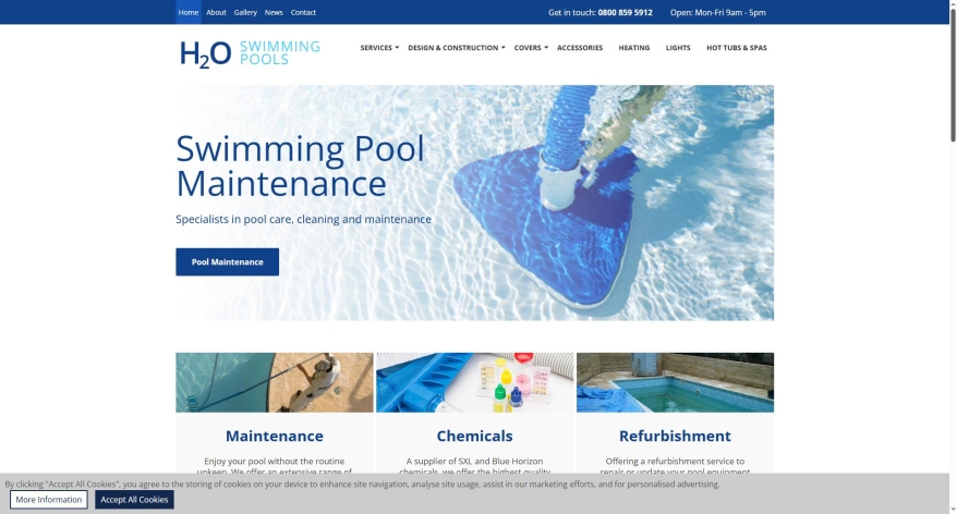 h2oswimmingpools.co.uk