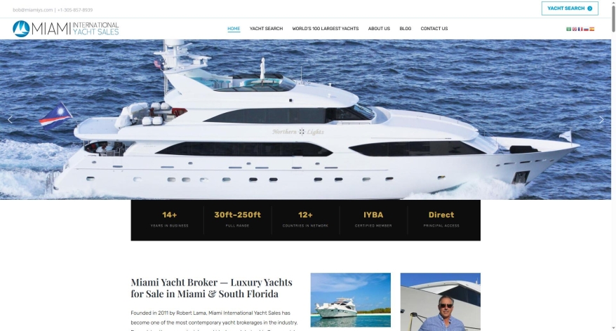 miamiinternationalyachtsales.com