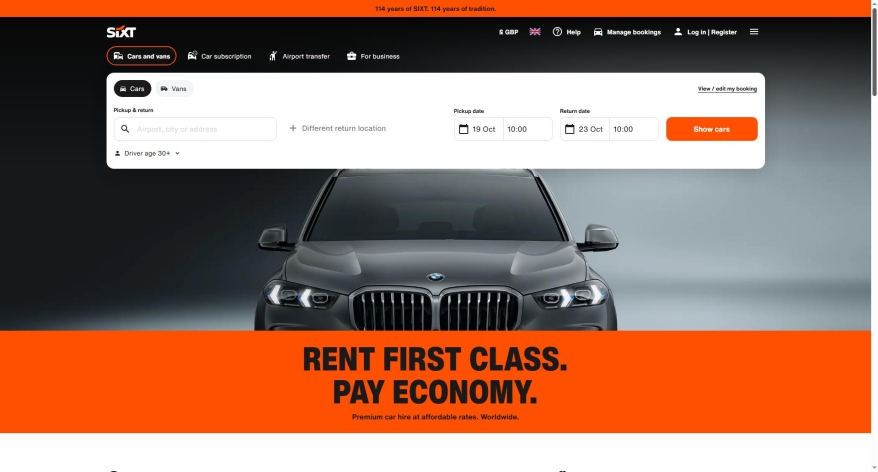 sixt.co.uk