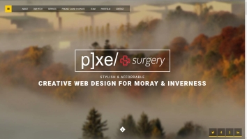 Creative Web Design for Elgin, Inverness, Aberlour and Moray - pixelsurgery-webdesign.co.uk